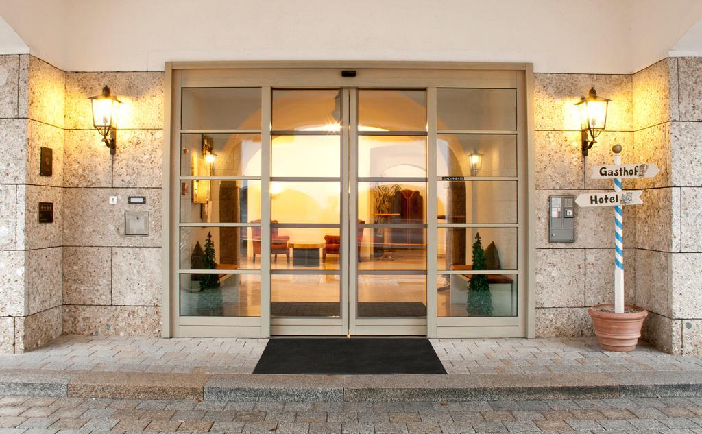 אשהיים Hotel Zur Post מראה חיצוני תמונה